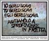Cartoon: Rivalutazione Italia (small) by yalisanda tagged graffiti,berluscavo,berlusconi,muro,rivalutazione,patrimonio,paesaggio,cultura,italia,governo,politics,sprofondare,comics,politica,irony,umorismo,berlugnette,vignette,satira