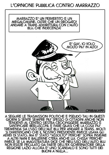 Cartoon: marrazzate (medium) by OniBaka tagged satira,berlusconi,marrazzo