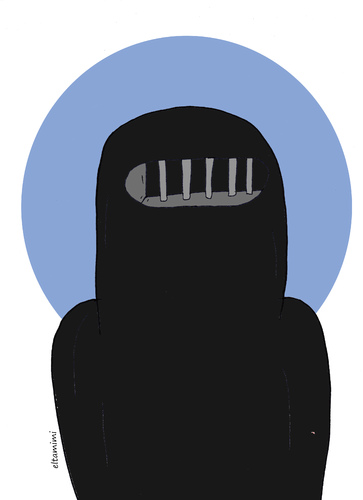 Cartoon: Women (medium) by Mohamad Altamimi tagged isis,women