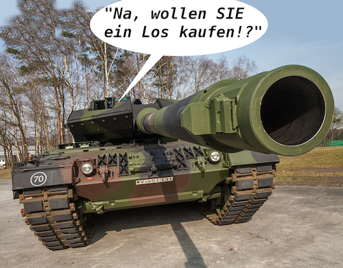 Cartoon: bundeswehr (medium) by ab tagged deutschland,brd,bundeswehr,wehrpflicht,los,panzer