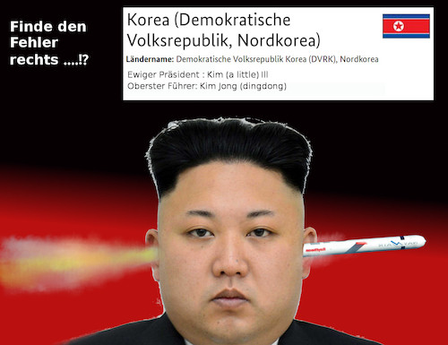 Cartoon: Nord K (medium) by ab tagged kim,jong,nordkorea,land