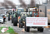Cartoon: am strassenrand (small) by ab tagged deutschland,bauer,landwirtschaft,traktor,blockade,autobahn,schafe,ampel,geld,steuer