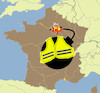 Cartoon: bon weekend (small) by ab tagged france,gilets,jaunes
