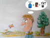 Cartoon: gasnotfallplan (small) by ab tagged minister,deutschland,energie,gas,krise,russland,krieg,kochen,geschmack,espresso