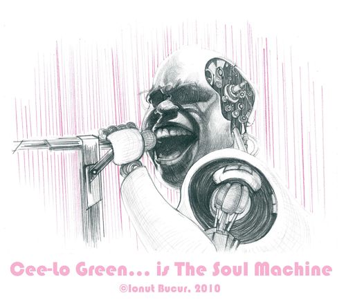 Cartoon: The  Soul Machine (medium) by ionutbucur tagged concept,art
