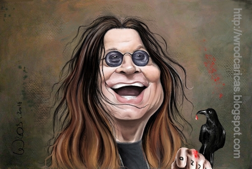 Cartoon: Ozzy (medium) by WROD tagged black,sabbath,lead,vocals