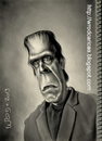 Cartoon: Herman Munster (small) by WROD tagged herman,munster