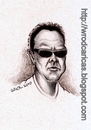 Cartoon: Lars Ulrich (small) by WROD tagged lars ulrich metallica drummer