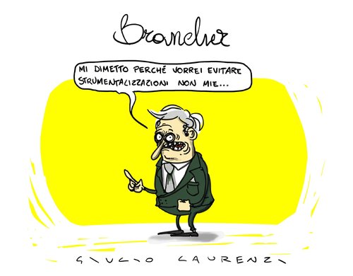 Cartoon: Brancher (medium) by Giulio Laurenzi tagged brancher