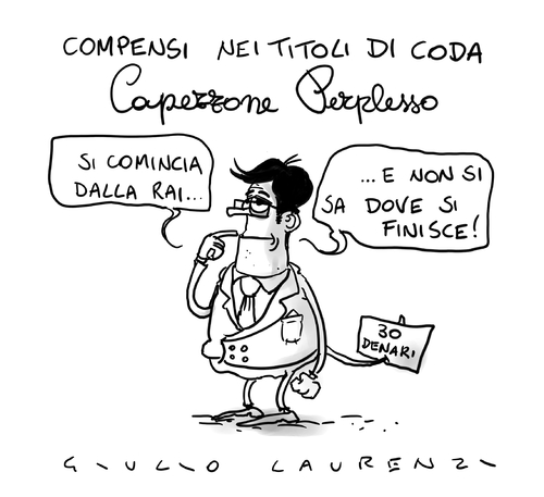 Cartoon: Cappezone (medium) by Giulio Laurenzi tagged cappezone