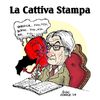 Cartoon: La Cattiva Stampa (small) by Giulio Laurenzi tagged cattiva,stampa,berlusconi