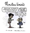 Cartoon: Ministra Unica (small) by Giulio Laurenzi tagged ministra,unica
