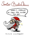 Cartoon: Santa BerlusClaus - Papi Natale (small) by Giulio Laurenzi tagged berlusconi santa christmas