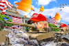 Cartoon: July 4th (small) by Bart van Leeuwen tagged july,independence,day,trump,fourth,of,tanks