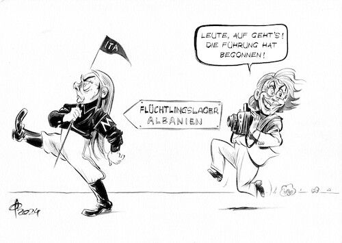 Giorgia geh voran... Giorgia geh voran...