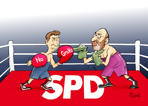 Cartoon: SPD-Parteitag (medium) by Paolo Calleri tagged deutschland,parteien,spd,sozialdemokraten,bundesregierung,regierungsbildung,groko,sondierungen,jusos,kevin,kuehnert,gegner,kritiker,befuerworter,parteivorsitzender,martin,schulz,parteitag,bonn,delegierte,karikatur,cartoon,paolo,calleri,deutschland,parteien,spd,sozialdemokraten,bundesregierung,regierungsbildung,groko,sondierungen,jusos,kevin,kuehnert,gegner,kritiker,befuerworter,parteivorsitzender,martin,schulz,parteitag,bonn,delegierte,karikatur,cartoon,paolo,calleri