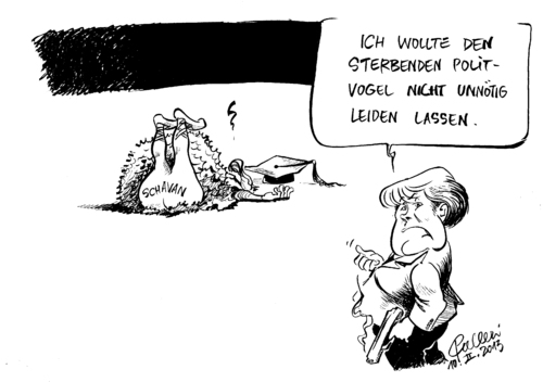 Sterbender Schavan Sterbender Schavan