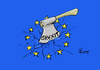 Cartoon: Gespaltenes Europa (small) by Paolo Calleri tagged eu,griechenland,union,europa,euro,eurozone,hilfen,hilfspaket,grexit,austritt,spaltung,befuerworter,gegner,karikatur,cartoon,paolo,calleri