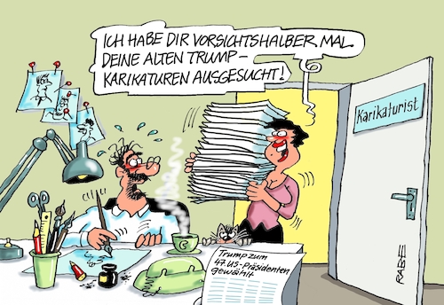 Cartoon: Arbeiterleichterung (medium) by RABE tagged donald,trump,kamala,harris,präsidentschaftswahl,usa,wahlkampf,joe,biden,rabe,ralf,böhme,cartoon,karikatur,pressezeichnung,farbcartoon,tagescartoon,mc,donalds,burger,wiederwahl,republikaner,trum,us,karikaturist,cartoonist,arbeitsplatz,zeichentisch,donald,trump,kamala,harris,präsidentschaftswahl,usa,wahlkampf,joe,biden,rabe,ralf,böhme,cartoon,karikatur,pressezeichnung,farbcartoon,tagescartoon,mc,donalds,burger,wiederwahl,republikaner,trum,us,karikaturist,cartoonist,arbeitsplatz,zeichentisch