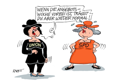 Cartoon: Black Week (medium) by RABE tagged merz,union,kanzler,fritze,koalition,spd,klingbeil,bundesregierung,rabe,ralf,böhme,cartoon,karikatur,pressezeichnung,farbcartoon,tagescartoon,trump,putin,krisen,tv,nachrichten,waschmaschine,schwarzrot,cybermonday,black,friday,rente,rentenpaket,orange,rot,merz,union,kanzler,fritze,koalition,spd,klingbeil,bundesregierung,rabe,ralf,böhme,cartoon,karikatur,pressezeichnung,farbcartoon,tagescartoon,trump,putin,krisen,tv,nachrichten,waschmaschine,schwarzrot,cybermonday,black,friday,rente,rentenpaket,orange,rot