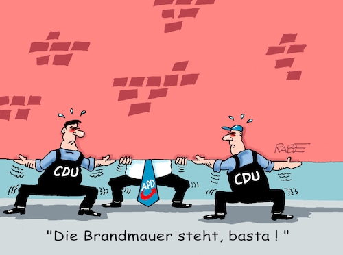 Brandmauer basta Brandmauer basta
