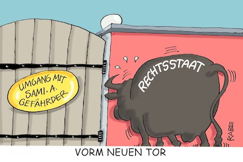 Der Ochs vorm Neuen Tor