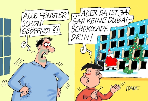 Cartoon: Ein Hintertürchen für Dubai (medium) by RABE tagged ampel,ampelregierung,rot,grün,gelb,fdp,spd,grüne,rabe,ralf,böhme,cartoon,karikatur,pressezeichnung,farbcartoon,tagescartoon,inflation,einkommen,rente,rentenpaket,bruch,streit,neuwahlen,dubaischokolade,dubai,weihnachten,advent,adventskalender,ampel,ampelregierung,rot,grün,gelb,fdp,spd,grüne,rabe,ralf,böhme,cartoon,karikatur,pressezeichnung,farbcartoon,tagescartoon,inflation,einkommen,rente,rentenpaket,bruch,streit,neuwahlen,dubaischokolade,dubai,weihnachten,advent,adventskalender