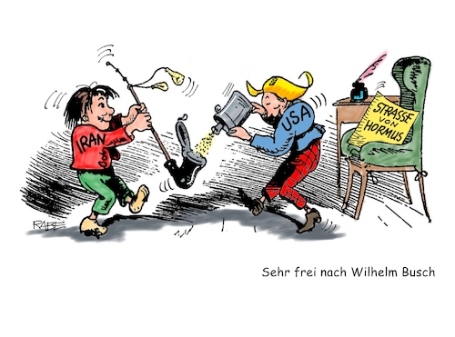 Cartoon: Explosion (medium) by RABE tagged trump,präsident,usa,donald,einmarsch,erstürmung,cartoon,karikatur,pressezeichnung,rabe,ralf,böhme,farbcartoon,tagescartoon,venezuela,südamerika,maduro,regimewechsel,weltordnung,kongress,völkerrecht,iran,irankonflikt,irankrieg,israel,max,moritz,pfeife,schießpulver,hormus,blockade,benzinpreis,lehrer,lämpel,trump,präsident,usa,donald,einmarsch,erstürmung,cartoon,karikatur,pressezeichnung,rabe,ralf,böhme,farbcartoon,tagescartoon,venezuela,südamerika,maduro,regimewechsel,weltordnung,kongress,völkerrecht,iran,irankonflikt,irankrieg,israel,max,moritz,pfeife,schießpulver,hormus,blockade,benzinpreis,lehrer,lämpel