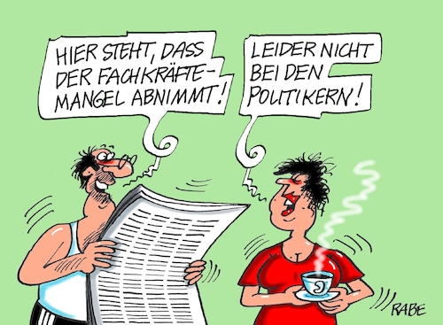 Cartoon: Fachkraft (medium) by RABE tagged ampel,ampelregierung,rot,grün,gelb,fdp,spd,grüne,rabe,ralf,böhme,cartoon,karikatur,pressezeichnung,farbcartoon,tagescartoon,lindner,haushaltsdebatte,kinder,kindertag,macht,frieden,friedenstaube,fachkraft,fachkräftemangel,facharbeiter,ampel,ampelregierung,rot,grün,gelb,fdp,spd,grüne,rabe,ralf,böhme,cartoon,karikatur,pressezeichnung,farbcartoon,tagescartoon,lindner,haushaltsdebatte,kinder,kindertag,macht,frieden,friedenstaube,fachkraft,fachkräftemangel,facharbeiter