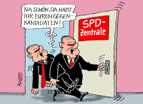 Cartoon: Gegenkandidatur (medium) by RABE tagged ampel,ampelregierung,rot,grün,gelb,fdp,spd,grüne,rabe,ralf,böhme,cartoon,karikatur,pressezeichnung,farbcartoon,tagescartoon,inflation,einkommen,rente,rentenpaket,bruch,streit,neuwahlen,vertrauensfrage,wahlkampf,pistorius,gegenkandidat,kanzlerkandidat,kanzlerkandidatur,ampel,ampelregierung,rot,grün,gelb,fdp,spd,grüne,rabe,ralf,böhme,cartoon,karikatur,pressezeichnung,farbcartoon,tagescartoon,inflation,einkommen,rente,rentenpaket,bruch,streit,neuwahlen,vertrauensfrage,wahlkampf,pistorius,gegenkandidat,kanzlerkandidat,kanzlerkandidatur