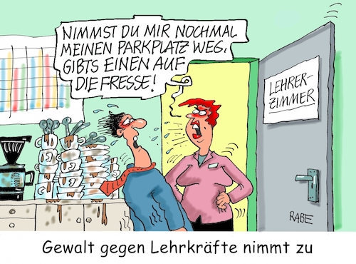 Gewalt gegen Lehrer