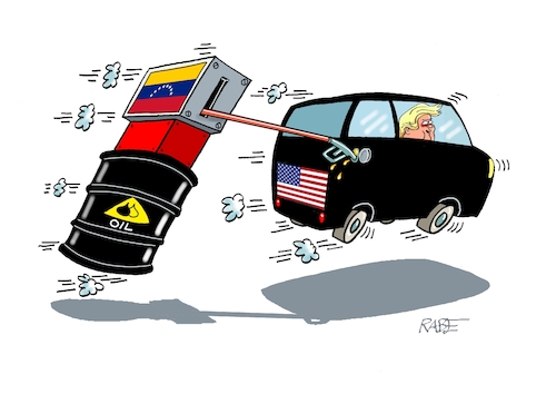 Cartoon: Happy Hour (medium) by RABE tagged trump,präsident,usa,donald,einmarsch,erstürmung,cartoon,karikatur,pressezeichnung,rabe,ralf,böhme,farbcartoon,tagescartoon,venezuela,südamerika,maduro,regimewechsel,weltordnung,kongress,völkerrecht,erdöl,oil,faß,zapfsäule,zapfpistole,pkw,tankstelle,tankräuber,trump,präsident,usa,donald,einmarsch,erstürmung,cartoon,karikatur,pressezeichnung,rabe,ralf,böhme,farbcartoon,tagescartoon,venezuela,südamerika,maduro,regimewechsel,weltordnung,kongress,völkerrecht,erdöl,oil,faß,zapfsäule,zapfpistole,pkw,tankstelle,tankräuber