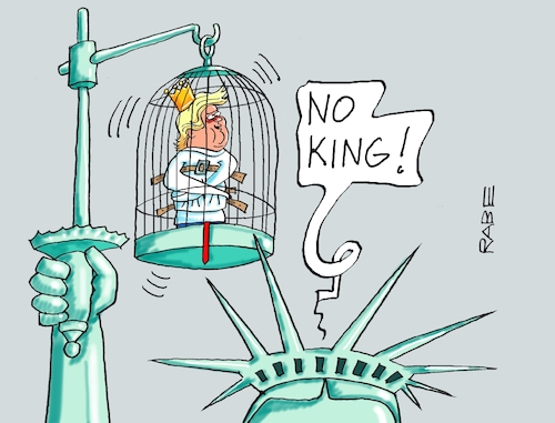 Cartoon: Käfighaltung (medium) by RABE tagged trump,kanada,gipfel,gipfeltreffen,staatschefs,rabe,ralf,böhme,cartoon,karikatur,pressezeichnung,farbcartoon,tagescartoon,gespenst,geist,angst,donald,usa,nato,natoaustritt,schild,no,king,schand,käfig,freiheitsstatue,lady,liberty,irrenhaus,zwangsjacke,trump,kanada,gipfel,gipfeltreffen,staatschefs,rabe,ralf,böhme,cartoon,karikatur,pressezeichnung,farbcartoon,tagescartoon,gespenst,geist,angst,donald,usa,nato,natoaustritt,schild,no,king,schand,käfig,freiheitsstatue,lady,liberty,irrenhaus,zwangsjacke