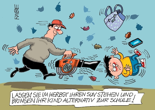 Cartoon: Laubbläser neuer Text (medium) by RABE tagged lehrer,schüler,bildung,bildungswesen,bildungsbereich,lehrerzimmer,schulklasse,rabe,ralf,böhme,cartoon,karikatur,pressezeichnung,tageszeichnung,seiteneinsteiger,lehrermangel,tafel,schultafel,kreide,schulweg,herbst,herbstwetter,laub,laubbläser,laubsauger,lehrer,schüler,bildung,bildungswesen,bildungsbereich,lehrerzimmer,schulklasse,rabe,ralf,böhme,cartoon,karikatur,pressezeichnung,tageszeichnung,seiteneinsteiger,lehrermangel,tafel,schultafel,kreide,schulweg,herbst,herbstwetter,laub,laubbläser,laubsauger