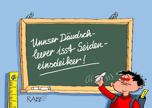 Cartoon: Seiteneinsteigerei (medium) by RABE tagged lehrer,schüler,bildung,bildungswesen,bildungsbereich,lehrerzimmer,schulklasse,rabe,ralf,böhme,cartoon,karikatur,pressezeichnung,tageszeichnung,seiteneinsteiger,lehrermangel,tafel,schultafel,kreide,lehrer,schüler,bildung,bildungswesen,bildungsbereich,lehrerzimmer,schulklasse,rabe,ralf,böhme,cartoon,karikatur,pressezeichnung,tageszeichnung,seiteneinsteiger,lehrermangel,tafel,schultafel,kreide