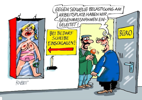 Cartoon: Sex bei der Arbeit (medium) by RABE tagged arbeit,arbeitsplatz,büro,belästigung,rabe,ralf,böhme,cartoon,karikatur,pressezeichnung,farbcartoon,tagescartoon,hammer,kasten,puppe,sexspielzeug,beate,uhse,sex,arbeit,arbeitsplatz,büro,belästigung,rabe,ralf,böhme,cartoon,karikatur,pressezeichnung,farbcartoon,tagescartoon,hammer,kasten,puppe,sexspielzeug,beate,uhse