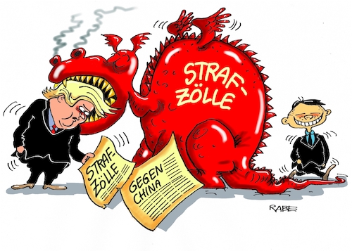 Cartoon: Strafzöllner Trump (medium) by RABE tagged donald,trump,kamala,harris,präsidentschaftswahl,usa,wahlkampf,joe,biden,rabe,ralf,böhme,cartoon,karikatur,pressezeichnung,farbcartoon,tagescartoon,mc,donalds,burger,strafzoll,zoll,kanada,mexiko,china,drachen,gegenmassnahmen,handelskrieg,donald,trump,kamala,harris,präsidentschaftswahl,usa,wahlkampf,joe,biden,rabe,ralf,böhme,cartoon,karikatur,pressezeichnung,farbcartoon,tagescartoon,mc,donalds,burger,strafzoll,zoll,kanada,mexiko,china,drachen,gegenmassnahmen,handelskrieg