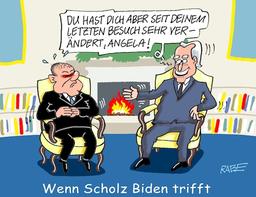 Treffen Scholz Biden