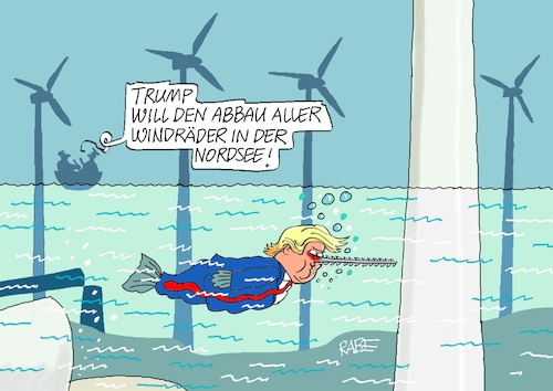 Cartoon: Trump baut ab (medium) by RABE tagged ampel,ampelregierung,rot,grün,gelb,fdp,spd,grüne,rabe,ralf,böhme,cartoon,karikatur,pressezeichnung,farbcartoon,tagescartoon,inflation,einkommen,rente,rentenpaket,bruch,streit,neuwahlen,donald,trump,musk,windräder,nordsee,abbau,präsident,energiepolitik,fisch,meer,säge,sägefisch,ampel,ampelregierung,rot,grün,gelb,fdp,spd,grüne,rabe,ralf,böhme,cartoon,karikatur,pressezeichnung,farbcartoon,tagescartoon,inflation,einkommen,rente,rentenpaket,bruch,streit,neuwahlen,donald,trump,musk,windräder,nordsee,abbau,präsident,energiepolitik,fisch,meer,säge,sägefisch