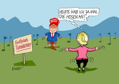 Trump im Rock