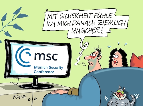 Cartoon: Ungutes Gefühl (medium) by RABE tagged merz,kanzler,koalition,union,spd,klingbeil,cartoon,karikatur,pressezeichnung,farbcartoon,tagescartoon,bürokratie,verwaltung,beamte,modernisierung,monster,drachen,schwert,holzschwert,nägel,säge,münchen,msc,sicherheitskonferenz,unsicherheit,sicherheitsgefühl,merz,kanzler,koalition,union,spd,klingbeil,cartoon,karikatur,pressezeichnung,farbcartoon,tagescartoon,bürokratie,verwaltung,beamte,modernisierung,monster,drachen,schwert,holzschwert,nägel,säge,münchen,msc,sicherheitskonferenz,unsicherheit,sicherheitsgefühl
