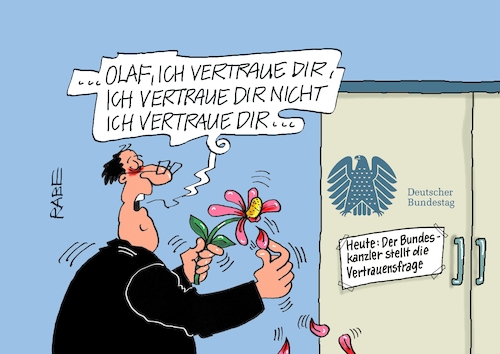 Cartoon: Vertrauen ja nein (medium) by RABE tagged ampel,ampelregierung,rot,grün,gelb,fdp,spd,grüne,rabe,ralf,böhme,cartoon,karikatur,pressezeichnung,farbcartoon,tagescartoon,inflation,einkommen,rente,rentenpaket,bruch,streit,neuwahlen,vertrauen,vertrauensfrage,wahlkampf,ampel,ampelregierung,rot,grün,gelb,fdp,spd,grüne,rabe,ralf,böhme,cartoon,karikatur,pressezeichnung,farbcartoon,tagescartoon,inflation,einkommen,rente,rentenpaket,bruch,streit,neuwahlen,vertrauen,vertrauensfrage,wahlkampf