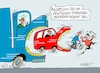 Cartoon: Aggression (small) by RABE tagged merz,kanzler,koalition,union,spd,klingbeil,cartoon,karikatur,pressezeichnung,farbcartoon,tagescartoon,db,bahn,frühling,frühjahr,frühjahrsputz,ice,zug,blumenkasten,blumenkästen,esc,songcontest,straßenverkehr,verkehr,aggression,agressivität,lkw,pkw,radfahrer,fußgänger