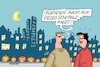 Angst vorm Stadtbild (small) Cartoon: Angst vorm Stadtbild (small) by RABE tagged halloween,grusel,kürbis,süßes,saures,kinder,masken,verkleidung,winter,schneemann,jahrhundertwinter,stadtbild,stadtbilddebatte,merz,töchter
