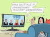Cartoon: Ankündigungen (small) by RABE tagged merz,kanzler,koalition,union,spd,klingbeil,cartoon,karikatur,pressezeichnung,farbcartoon,tagescartoon,db,bahn,frühling,frühjahr,frühjahrsputz,ice,zug,blumenkasten,blumenkästen,söder,bärbel,bas,ankündigungen,ankündigungsminister,reformen,spritpreise,entlastungen,mineralölsteuer,tv,news,katze