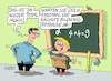 Cartoon: Bildungsoffensive (small) by RABE tagged lehrer,schüler,bildung,bildungswesen,bildungsbereich,lehrerzimmer,schulklasse,rabe,ralf,böhme,cartoon,karikatur,pressezeichnung,tageszeichnung,seiteneinsteiger,lehrermangel,tafel,schultafel,kreide,bildungsoffensive