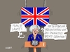 Cartoon: Brexit Szenario (small) by RABE tagged brexit,eu,insel,may,britten,austritt,rabe,ralf,böhme,cartoon,karikatur,pressezeichnung,farbcartoon,tagescartoon,bauhaus,baukasten,bauklötzer,plan,referendum,februar