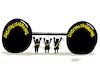 Cartoon: Digitalisierung (small) by RABE tagged merz,kanzler,koalition,union,spd,klingbeil,cartoon,karikatur,pressezeichnung,farbcartoon,tagescartoon,db,bahn,frühling,frühjahr,frühjahrsputz,ice,zug,blumenkasten,blumenkästen,esc,songcontest,bund,länder,kommunen,digitalisierung,gewicht,hantel