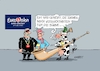 Cartoon: ESC (small) by RABE tagged songcontest,esc,schweiz,alphorn,kühe,kuh,schlager,pop,bühnenshow,spktakel,rabe,cartoon,karikatur