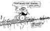 Cartoon: Geduldsprobe (small) by RABE tagged geduld,geduldsfaden,schäuble,cdu,finanzminister,rollstuhl,bundestag,milliarden,griechenland,griechenlandhilfe,griechenlandpleite,euro,eurokrise,brüssel,schuldenschnitt,rettungsschirm,rettungspacket,rabe,ralf,böhme,cartoon,karikatur,bürger,steuerzahler,kos